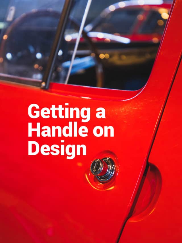 Getting a Handle on Design