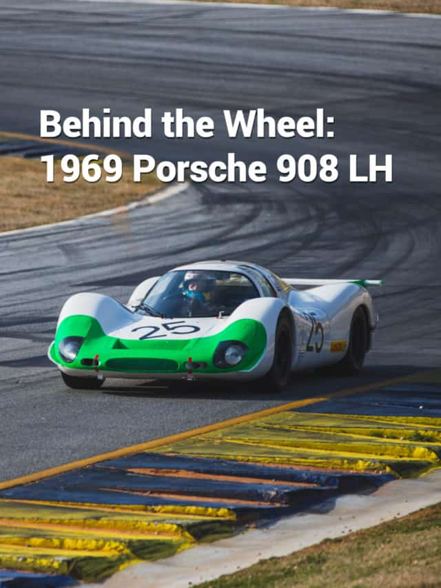 Behind the Wheel: 1969 Porsche 908 LH