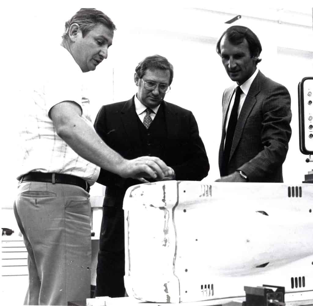 Type 956 Loading Dream Debut for Porsche’s 956 - Porsche’s first monocoque racing car