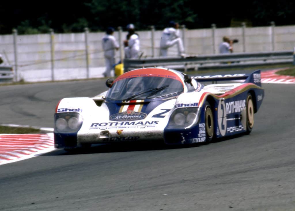 Dream Debut for Porsche’s 956 - Porsche’s first monocoque racing car