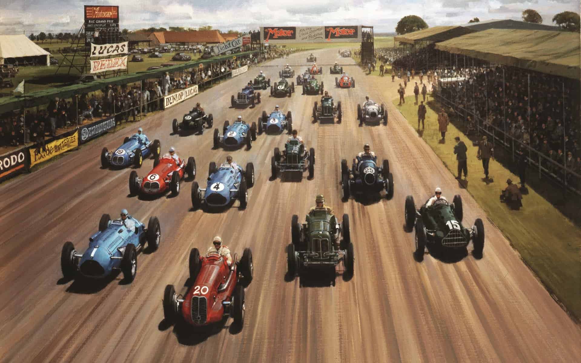 Motor Sport Maestro: The Artwork of Michael Turner – Revs
