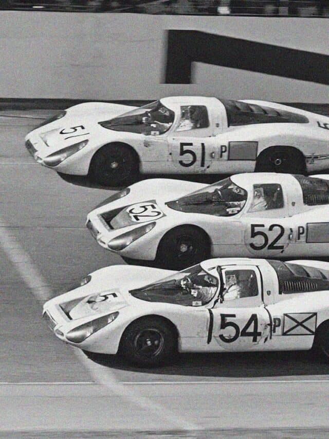 When Porsche 907s Swept Daytona
